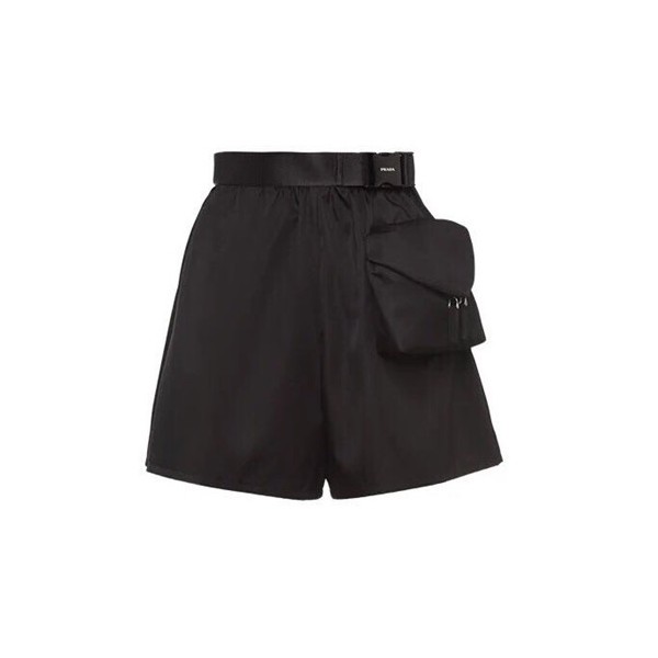 프라다 여성 모던 블랙 반바지 - Prada Womens Black Half-pants - pr336x