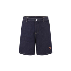 루이비통 남성 데님 쇼츠 - Louis vuitton Mens Denim Shorts - lvc14980x