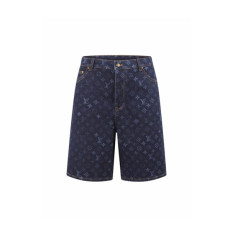 루이비통 남성 데님 쇼츠 - Louis vuitton Mens Denim Shorts - lvc15250x