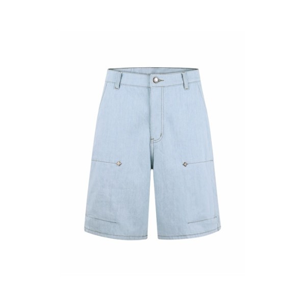 루이비통 남성 데님 쇼츠 - Louis vuitton Mens Denim Shorts - lvc15287x