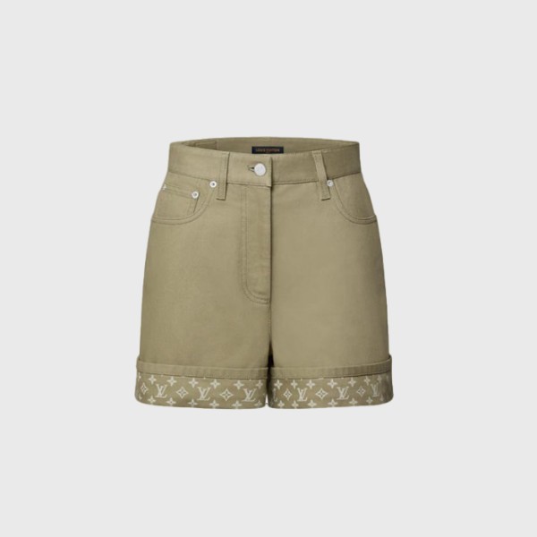 루이비통 여성 인사이드 아웃 모노그램 쇼츠 - Louis vuitton Womens Inside-Out Monogram Shorts - lvc15681x