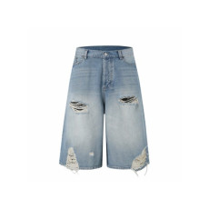아크네 남성 루즈핏 쇼츠 - Acne Studios Mens Loose Fit Denim Shorts - anc15713x