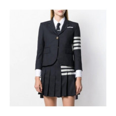 Thom Browne Womens Classic Cotton Skirts - 톰브라운 2020 여성 클래식 코튼 스커트 Thom0875x.Size(s - xl).네이비