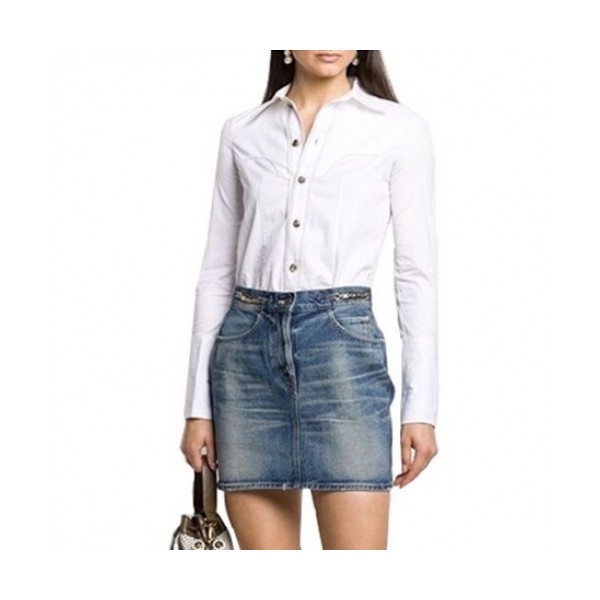 Celine 2020 Womens Classic Denim Skirts - 셀린느 2020 여성 클래식 데님 스커트 Cel0064x.Size(25 - 30).블루