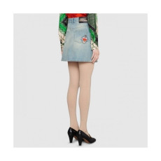 Gucci 2020 Womens Initial Logo Skirts Blue - 구찌 2020 여성 이니셜 로고 스커트 Guc03693x Size(s - l) 블루