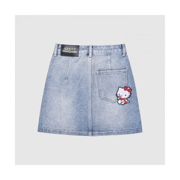 Gucci  Womens Initial Logo Skirts Blue - 구찌 2021 여성 이니셜 로고 스커트 Guc03754x Size(s - xl) 블루