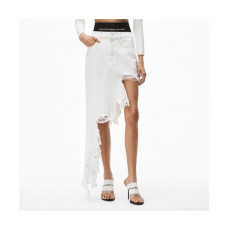 Alexander wang  Womens Modern Denim Shirts Whjte - 알렉산더왕 2021 여성 모던 데님 스커트 Ale0178x Size(25 - 30) 화이트