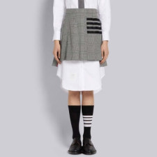 톰브라운 여성 그레이 스커트 - Thom Browne Womens Gray Skirts - thc1210x
