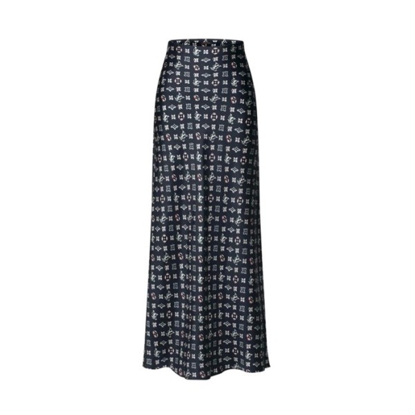 루이비통 여성 모노그램 부이 플레어 맥시 스커트 - Louis vuitton Womens Monogram Buoy Flared Maxi Skirt - lvc14294x