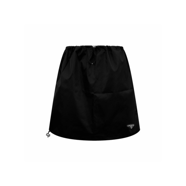 프라다 여성 패브릭 스커트 - Prada Womens Technical Fabric Circle Skirt - prc14772x