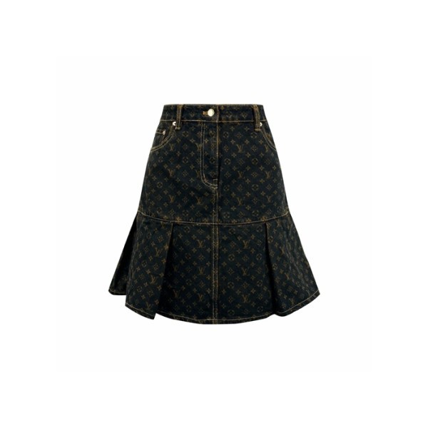 루이비통 여성 데님 스커트 - Louis vuitton Womens Denim Skirt - lvc15012x