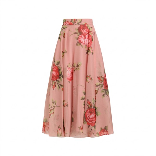 돌체앤가바나 여성 꽃다발 프린트 스커트 - Dolce&Gabbana Womens Bunch Of Flowers Print Skirt - doc15052x