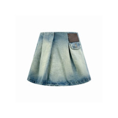 로에베 여성 플리츠 미니 스커트 - Loewe Womens Pleated Mini Skirt - loc15616x