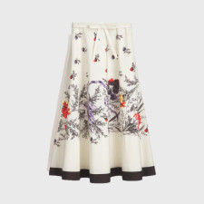 디올 여성 미디 길이 벨트 스커트 - Dior Womens Mid-Length Belted Skirt - dic15669x