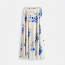 디올 여성 미디 길이 플레어 스커트 - Dior Womens Mid-Length Flared Skirt - dic15671x