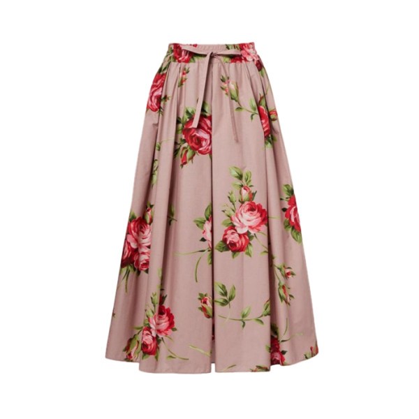 돌체앤가바나 여성 꽃다발 프린트 스커트 - Dolce&Gabbana Womens Bunch Of Flowers Print Skirt - doc16031x