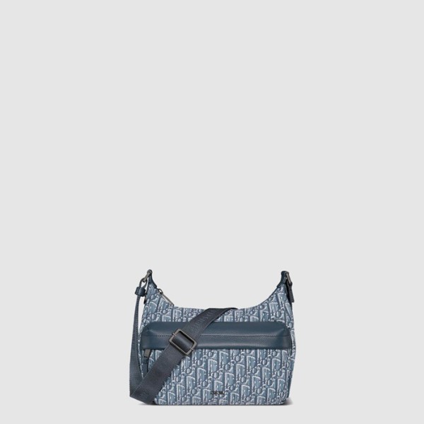 디올 남성 라이더 소프트 스몰 호보백 - Dior Mens Rider Soft Small Hobo Bag - dib11076x