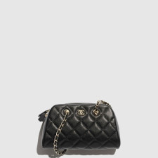 샤넬 여성 체인 클러치 볼링백 - Chanel Womens Chain Clutch Bowling Bag - chb16036x
