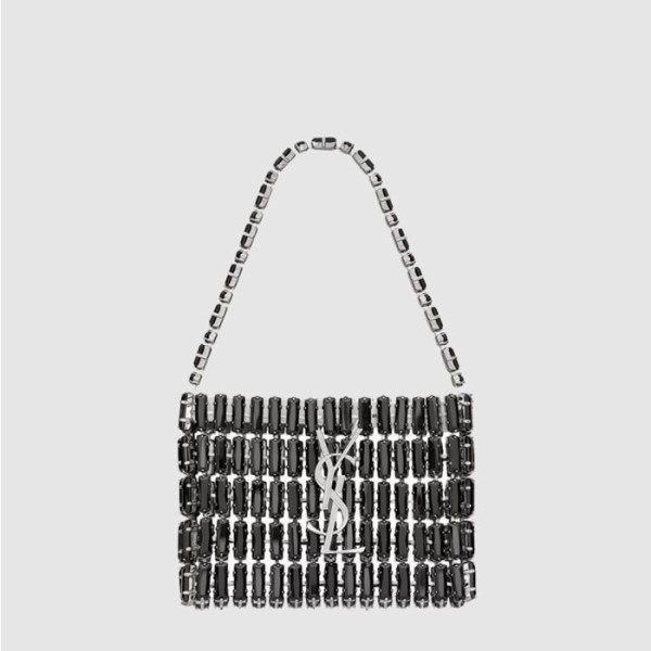 입생로랑 여성 마이크로 이브닝 백 - Saint Laurent Womens Crystal Micro Evening Bag - ysb16228x