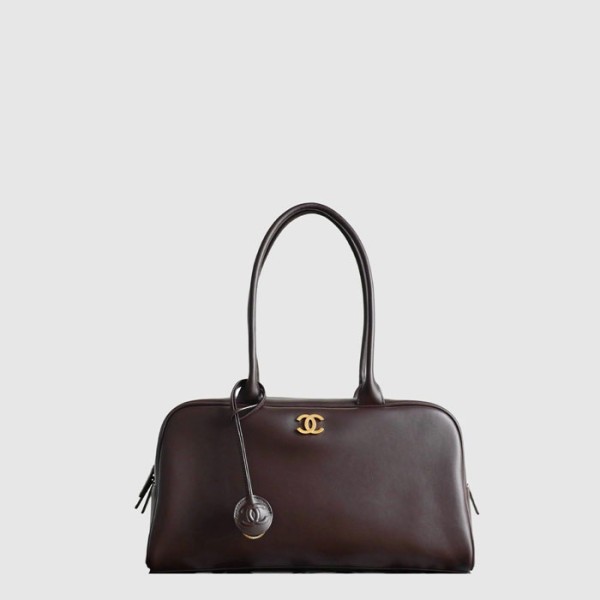 샤넬 여성 라지 볼링백 - Chanel Womens Large Bowling Bag - chb16261x