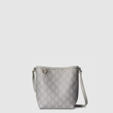 구찌 여성 GG 엠블럼 나노 버킷백 - Gucci Womens GG Emblem Nano Bucket Bag - gub16353x