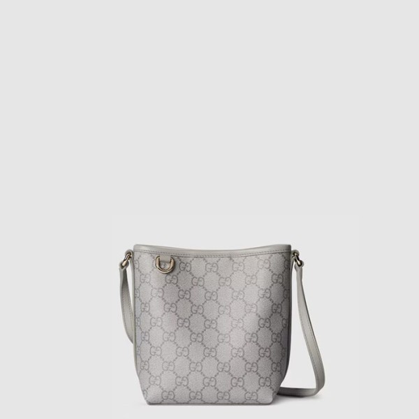 구찌 여성 GG 엠블럼 나노 버킷백 - Gucci Womens GG Emblem Nano Bucket Bag - gub16353x