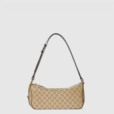 구찌 여성 하프 호스빗 미디엄 숄더백 - Gucci Womens Half Horsebit Medium Shoulder Bag - gub16355x