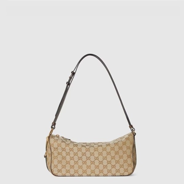 구찌 여성 하프 호스빗 미디엄 숄더백 - Gucci Womens Half Horsebit Medium Shoulder Bag - gub16355x