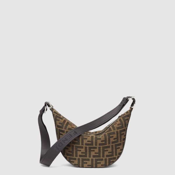 펜디 남성 FF 자카드 멜론 스몰 백 - Fendi Mens FF Jacquard Melon Small Bag - feb15268x