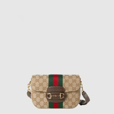 구찌 여성 홀스빗 1955 스몰 숄더백 - Gucci Womens Horsebit 1955 Small Shoulder Bag - gub16379x