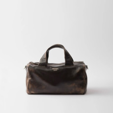 프라다 남성 나파 가죽 더플 백 2VC046 - Prada Mens Nappa Leather Duffle Bag - prb5668x