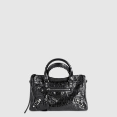 발렌시아가 남/녀 르 시티 백 스몰 - Balenciaga Unisex Le City Bag Small - bab16056x