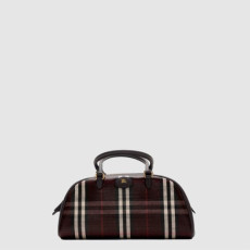 버버리 여성 미디엄 하이랜드 볼링 백 - Burberry Womens Medium Highland Bowling Bag - bub16092x