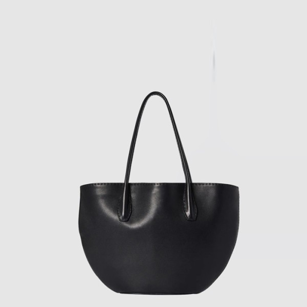 더 로우 여성 알제르 가죽 토트백 - The Row Womens Alger Leather Tote Bag - thb16152x
