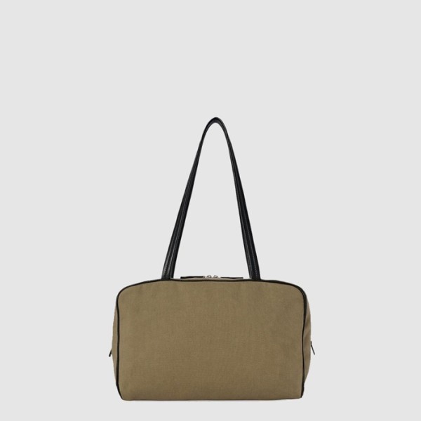 더 로우 여성 아스트라 볼링 캔버스 백 - The Row Womens Astra Bowling Canvas Bag - thb16153x