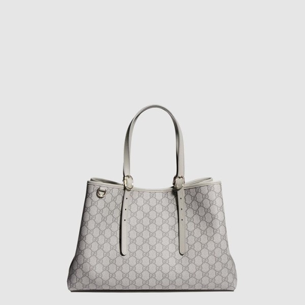 구찌 여성 GG 엠블럼 라지 토트백 - Gucci Womens GG Emblem Large Tote Bag - gub16323x