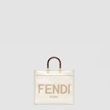 펜디 남/녀 선샤인 미디엄 가죽 쇼퍼 - Fendi Unisex Sunshine Medium Tote Bag - feb10716x