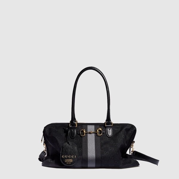 구찌 여성 보르세토 라지 보스턴 백 - Gucci Womens Borsetto Large Boston Bag - gub16336x
