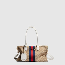 구찌 여성 보르세토 라지 보스턴 백 - Gucci Womens Borsetto Large Boston Bag - gub16337x