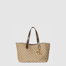 구찌 여성 GG 마몬트 미디엄 토트백 - Gucci Womens GG Marmont Medium Tote Bag - gub16352x