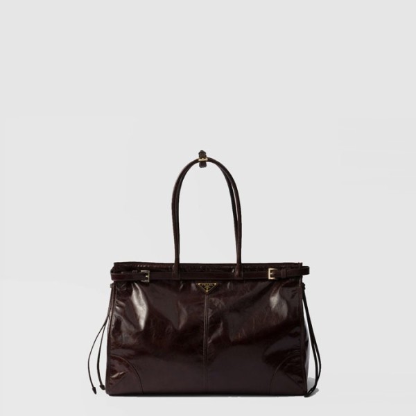 프라다 남성 라지 가죽 핸드백 1BA439 - Prada Mens Large Leather Handbag - prb11996x