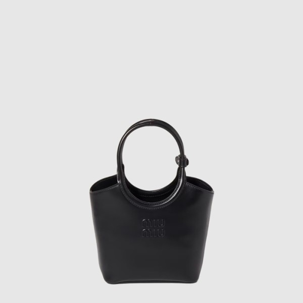 미우미우 여성 아이비 가죽 핸드백 - Miumiu Womens Ivy Leather Handbag - mib16426x