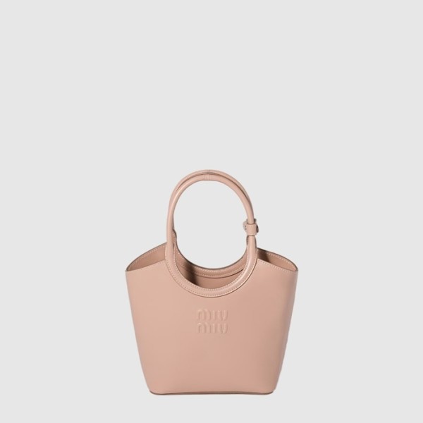미우미우 여성 아이비 가죽 핸드백 - Miumiu Womens Ivy Leather Handbag - mib16430x