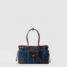 프라다 여성 보니 라지 가죽 핸드백 1BA433 - Prada Womens Bonnie Large Leather Handbag - prb16564x