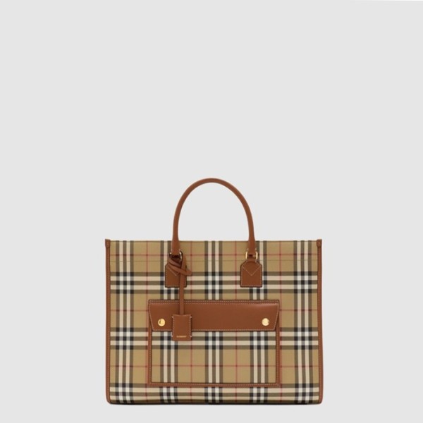버버리 남성 라지 프레야 토트 백 - Burberry Mens Large Freya Tot Bag - bub15605x