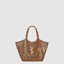 입생로랑 여성 이카레 카산드르 미디엄 비즈 쇼퍼백 - Saint Laurent Womens Icare Medium In Wood Beads Tote - ysb16570x