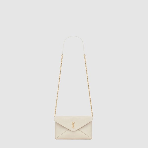 입생로랑 여성 카산드라 체인 클러치 - Saint Laurent Womens Cassandre Chain Clutch - ysb11035x
