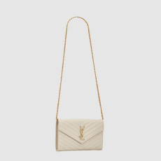 입생로랑 여성 카산드라 체인 클러치 - Saint Laurent Womens Cassandre Chain Clutch - ysb11939x