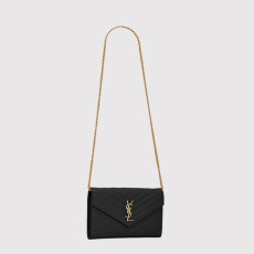 입생로랑 여성 카산드라 체인 클러치 - Saint Laurent Womens Cassandre Chain Clutch - ysb11940x