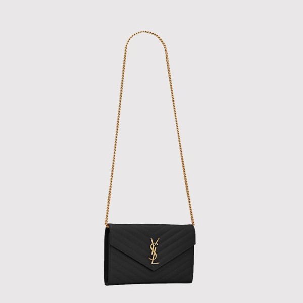 입생로랑 여성 카산드라 체인 클러치 - Saint Laurent Womens Cassandre Chain Clutch - ysb11940x